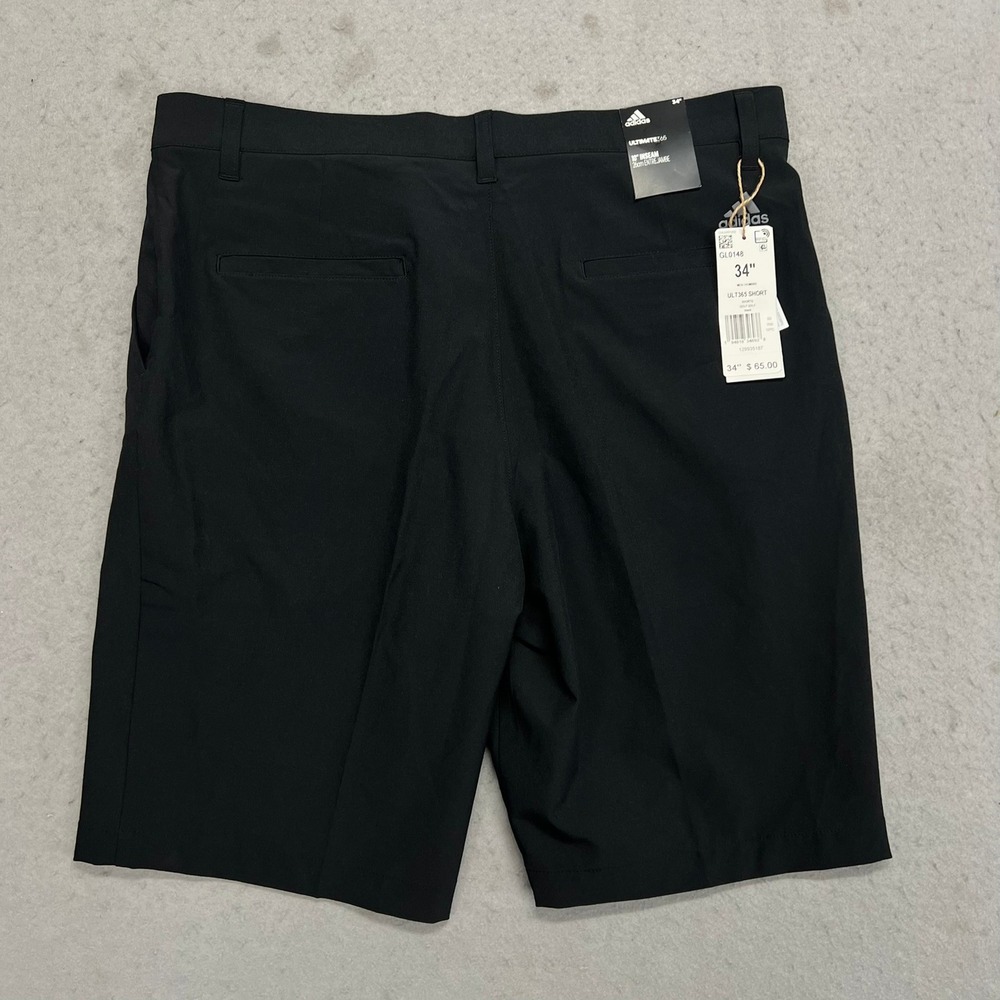 Adidas Ultimate365 Mens Golf Shorts Black 34 GL0148 10 Inseam NWT